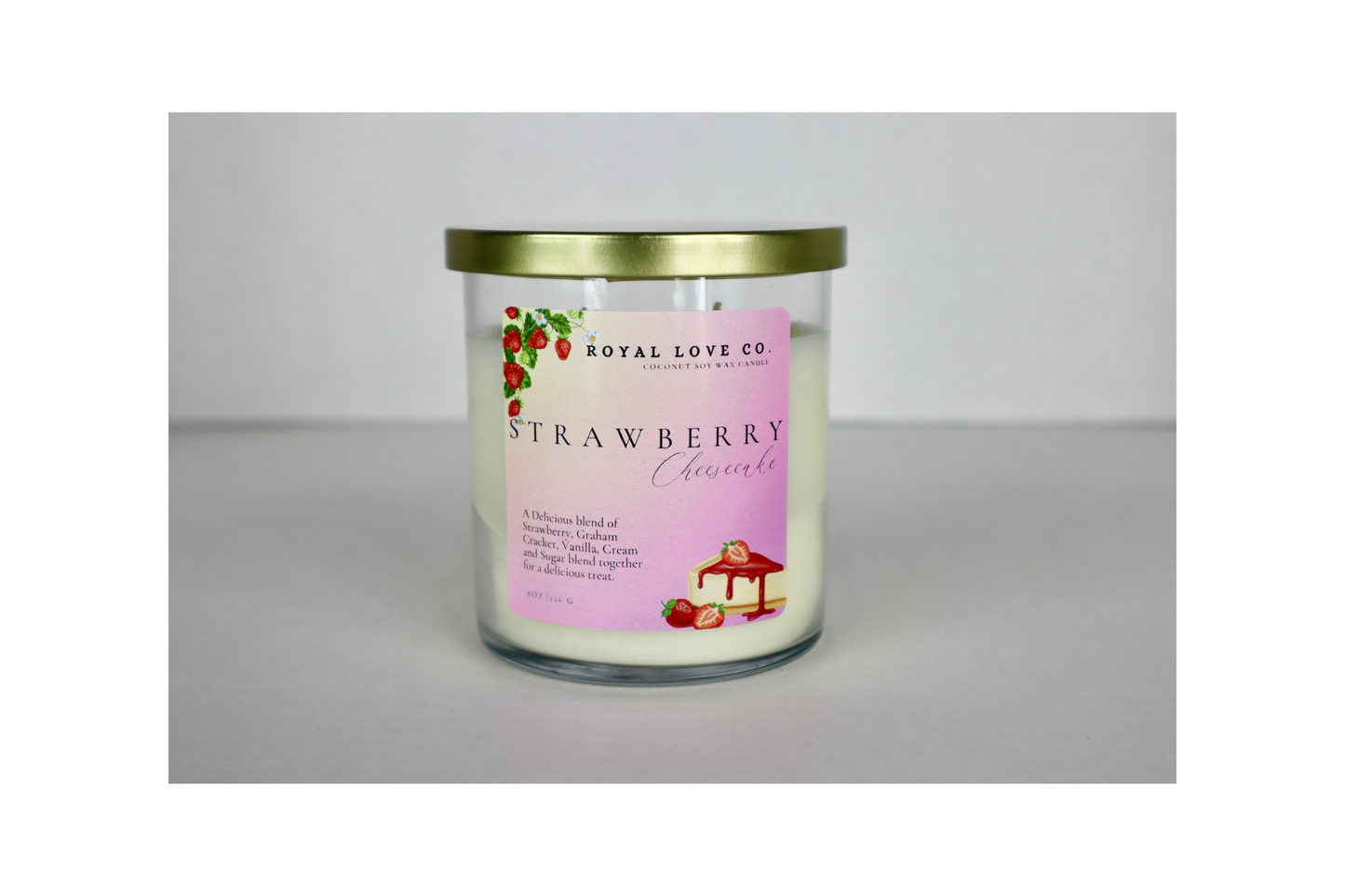 Strawberry Cheesecake Candle