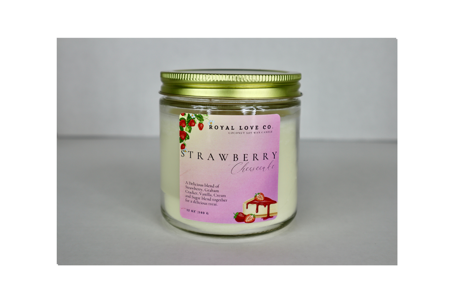 Strawberry Cheesecake Candle