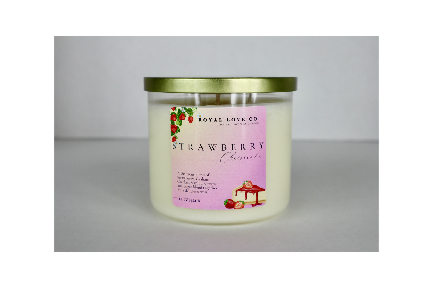 Strawberry Cheesecake Candle