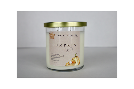 Pumpkin Pie All-Natural Soy-Coconut Candles